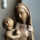 Maria Mit Kind Gott Kirche Skulptur 225 Mm Hoch Alt.  Aus Erbschaft Skulpturen & Kruzifixe Bild 1