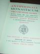 Antiphonale Monasticum Pro Diurnis Horis Juxta Vota V 1934 Liturgie Messbuch Kirchliches Gerät & Inventar Bild 2