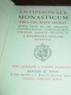 Antiphonale Monasticum Pro Diurnis Horis V 1934 Messbuch Liturgie Kirchliches Gerät & Inventar Bild 1