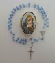Rosenkranz Hellblau Nr.  Aro - 85 - 02 - Mit Schatulle Mutter Gottes Rosenkränze Bild 1