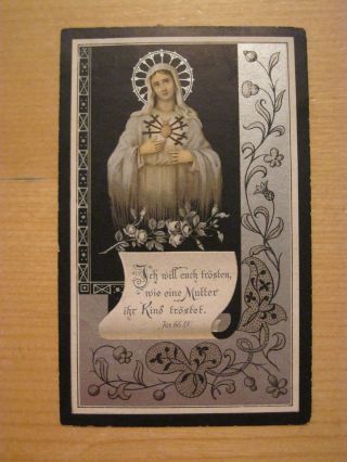 Heiligenbild Holy Card 
