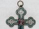 Seltenes Jesuskreuz Kreuz Kruzifix Mille Fiori Italien Um 1870 Skulpturen & Kruzifixe Bild 1