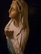 Heiligenfigur Madonna Mutter Gottes M.  Rosenkranz - Alte Figur - Skulpturen & Kruzifixe Bild 5