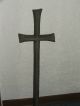 Großes Bronzekreuz - Kreuz - Kruzifix - Bildhauerarbeit Ca.  1 - 1 ½ Kg Skulpturen & Kruzifixe Bild 1