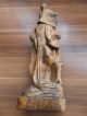 Alte Geschnitzte Heiligenfigur Holzfigur Christopherus Heiliger Holz Skulpturen & Kruzifixe Bild 3