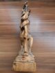 Alte Geschnitzte Heiligenfigur Holzfigur Christopherus Heiliger Holz Skulpturen & Kruzifixe Bild 4