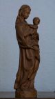 Madonna Mit Kind,  Holz,  Handarbeit,  24,  5 Cm Skulpturen & Kruzifixe Bild 1
