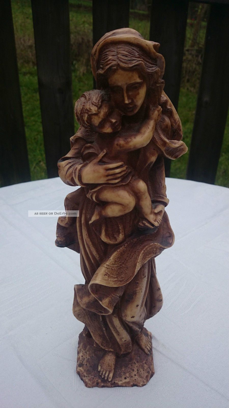Heiligenfigur Mutter Maria Mit Jesuskind,  Figur Skulpturen & Kruzifixe Bild