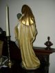 Gr.  Holzfigur - Heiligenfigur - Madonna Mit Kind - Südtirol? - Coloriert - Geschnitzt - Deko - Holzarbeiten Bild 1