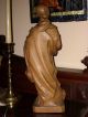 Gr.  Holzfigur - Heiligenfigur - Hl.  Notburga - Geschnitzt - - Südtirol? - Deko - 39cm Holzarbeiten Bild 1