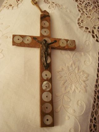 Ein Antikes Kruzifix - Pilgerkreuz - Jerusalem Bild