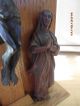 Holzaltar Holz Massivholz Ges.  Gesch.  Jtk Hausaltar Tischaltar Altar Aus Nachlaß Skulpturen & Kruzifixe Bild 8