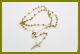 Top Rosenkranz Rosario Halskette 18k Gold Hochglanzpoliert Herren Damen Kette Mm Rosenkränze Bild 1