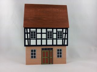 Miniatur Kulissenhaus - Holzhaus - Fachwerkhaus - Erzgebirge Bild