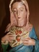 Maria Mutter Gottes Lourdes - Madonna Heiligenfigur.  H=44cm Skulpturen & Kruzifixe Bild 1