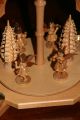 Weihnachtspyramide Erzgebirge 4 Kerzen Holz Geschnitzt Weihnacht Pyramide Objekte nach 1945 Bild 3