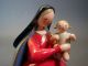 Holz - Figur,  Madonna Mit Christ - Kind,  Wendt &kühn,  Erzgebirge,  Alt,  Weihnachten Objekte nach 1945 Bild 5