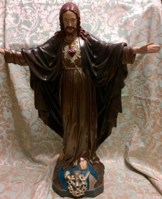 Heiligen Figur,  Madonna,  Wanderprediger Figur,  Gründerzeit,  Jesus Figur Bild