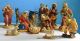 Krippenfiguren Drei Könige,  Maria Josef,  Jesus Komplett,  Wunderschön,  Krippe 60er Krippen & Krippenfiguren Bild 1