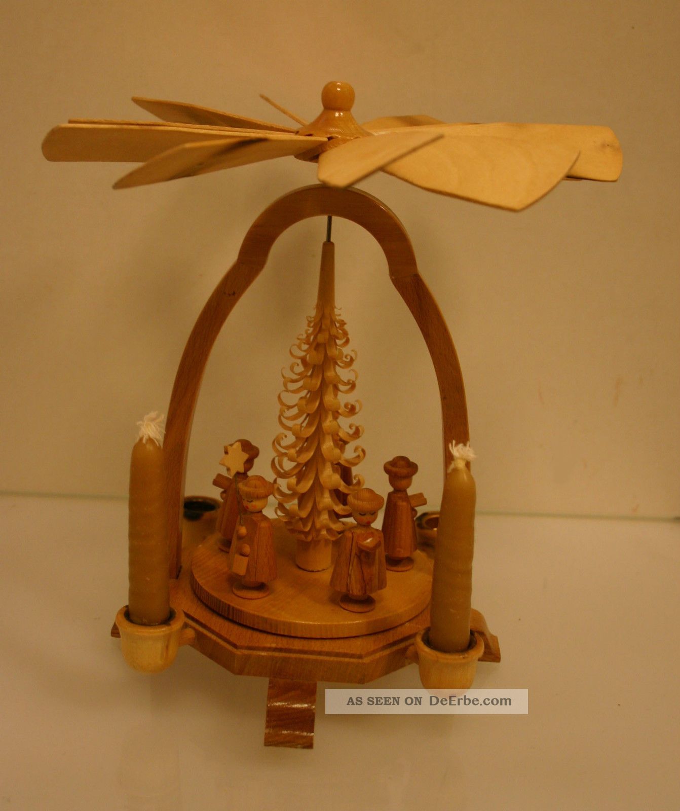 Weihnachtspyramide,  Von Dregeno Seiffen,  Erzgebirge,  Mit Alter Ovp,  Ddr Objekte nach 1945 Bild