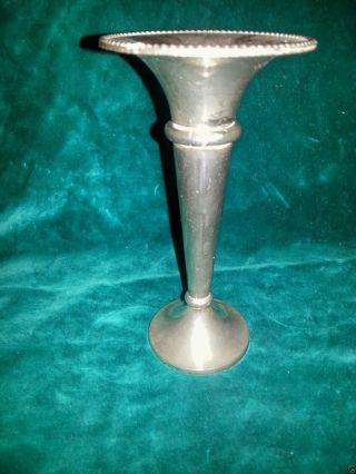 Silberne Englische Vasen,  1 Steck Rosenvase Bild
