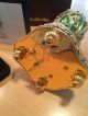 Faberge Juwelengarten Ei 925 Silber Von Franklin Smaragd Objekte nach 1945 Bild 10