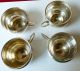 4 Antike Silber Tassen - 4 Sehr Alte Silbertassen Diana Punze 950er Silber Rar Objekte vor 1945 Bild 4