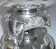 Großer Rokoko Wasserkessel Teekessel Mit Rechaud Aus Silber. Objekte vor 1945 Bild 10
