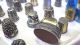 Fingerhut Sammlung Silber Beachtlicher Umfang 38 St. ,  Nadelkissen,  Bakelit Nadeld. Nähutensilien Bild 6