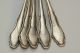 6 Antike Teelöffel Löffel Echtsilber 800 Silber Chippendale Design Objekte vor 1945 Bild 1