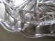 Prächtige Silbertablett Silberschale Servierschale Mit Passendem Glas Cabaret Objekte ab 1945 Bild 5