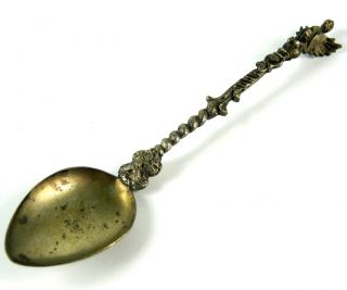 Alter Löffel Aus Silber (geprüft) Ca.  1900 - 1920 12,  1cm 12g Silver Spoon Bild