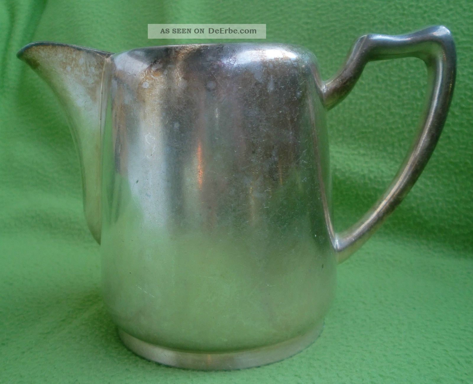 Ghidoni Thalmann Luzern Sternegg Silberkännchen Milch - Kännchen Alpaka Objekte ab 1945 Bild