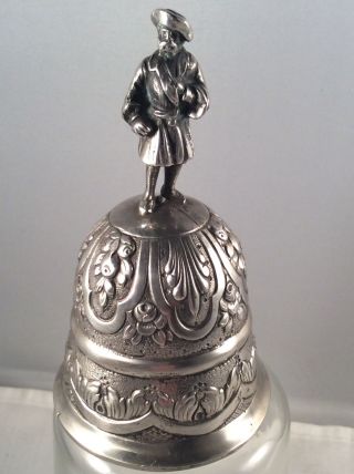 Tischglocke,  800 Silber Um 1900 Bild