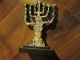 Eine Menora 925 Versilberter Kerzen Leuchter 7armig Aus Jerusalem Objekte ab 1945 Bild 1