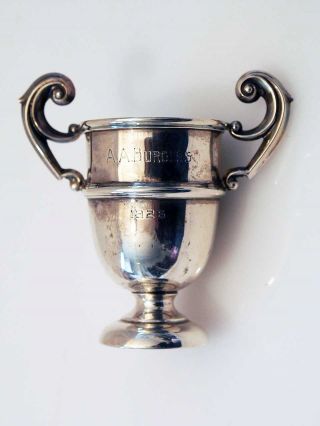 Toller Pokal,  Silber,  Birmingham,  1926; A.  A.  Burgess Bild