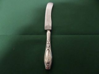 Dessertmesser Knives Wellner Söhne,  Art Nouveau Jugendstil Modell 76 Kirsch Bild