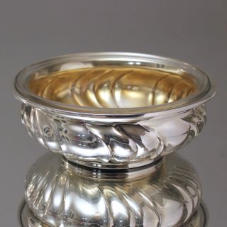 Wilkens: Schale Mit Glaseinsatz,  Obstschale,  Silberschale,  800,  Barock,  Silber Bild