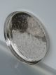 Wunderschönes Silber Versilbert Tablett Mit Dekorativer Form Durchmesser 33 Cm Objekte ab 1945 Bild 5