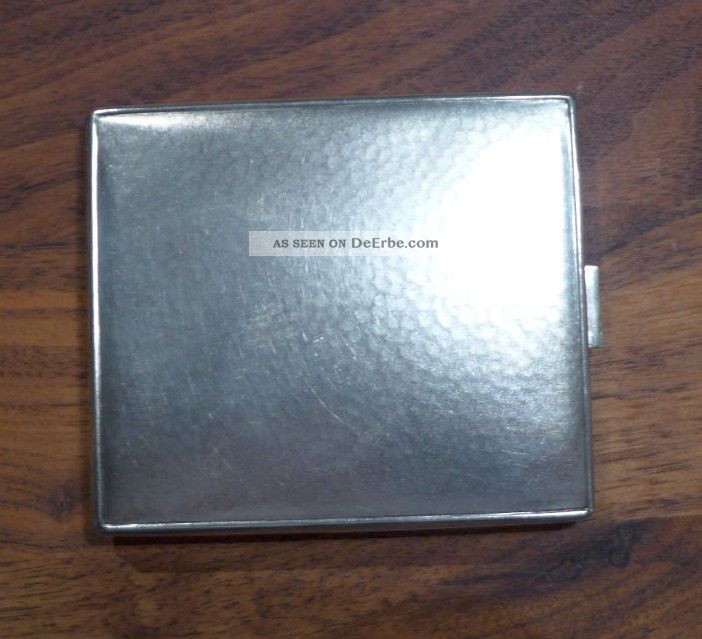 Zigarettenetui Etui 835 Er Silber Art Deco Hammerschlag Objekte nach 1945 Bild