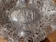 Ovale Schale / Brotkorb / Korb Durchbrochen Mit Putten Aus 800er Silber Objekte vor 1945 Bild 1