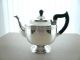 Schöne Englische Art Deco Silber Teekanne 