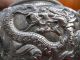 Antike Prunkkanne China 900er Silber Handgetrieben Drachendekor Objekte vor 1945 Bild 5