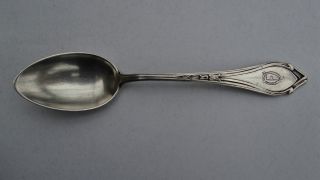 Teelöffel,  Verzierter Löffel 800 Silber Ca.  1920 Monogramm O F Bild