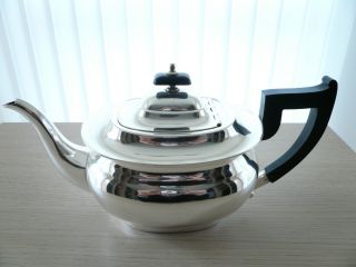 ♛ Wunderschöne Englische Silber Teekanne 