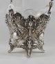 Rar Prächtige Konfektschale Bruckmann In 800er Silber Mit Glasseinsatz Objekte vor 1945 Bild 4