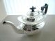 ♛ Herrliche Englische Klassische Silber Teekanne - Glatt - Versilbert ♛ Objekte ab 1945 Bild 3