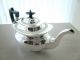 ♛ Herrliche Englische Klassische Silber Teekanne - Glatt - Versilbert ♛ Objekte ab 1945 Bild 5
