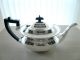 ♛ Herrliche Englische Klassische Silber Teekanne - Glatt - Versilbert ♛ Objekte ab 1945 Bild 6