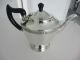 Englische Silber Teekanne Sheffield Versilbert Epns Silberkanne Tee Kanne 1ltr Objekte ab 1945 Bild 4